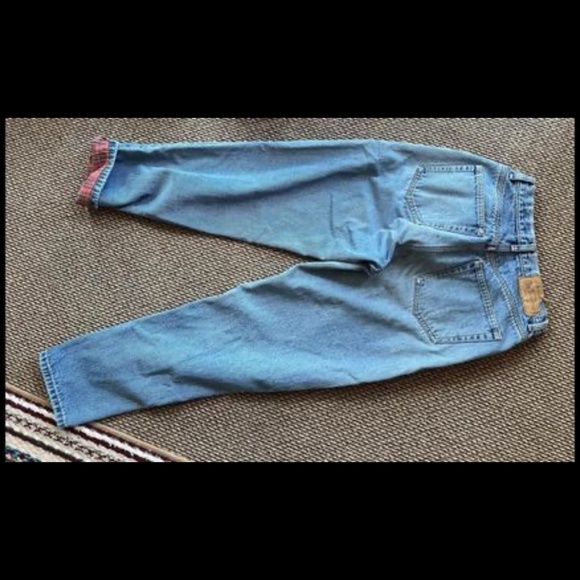 Flannel lined jeans size 8 - Picture 2 of 5